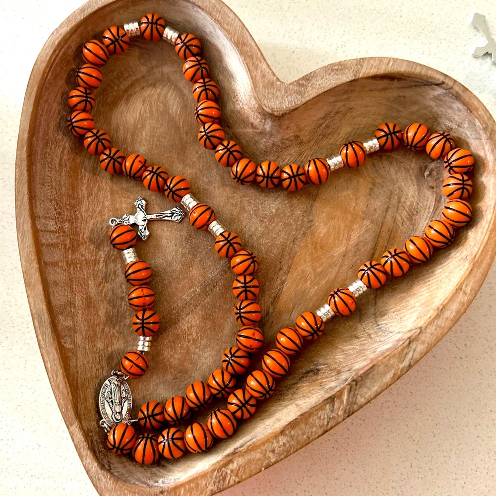 Basketball/Volleyball/Football/Baseball/Soccer Catholic Rosary
